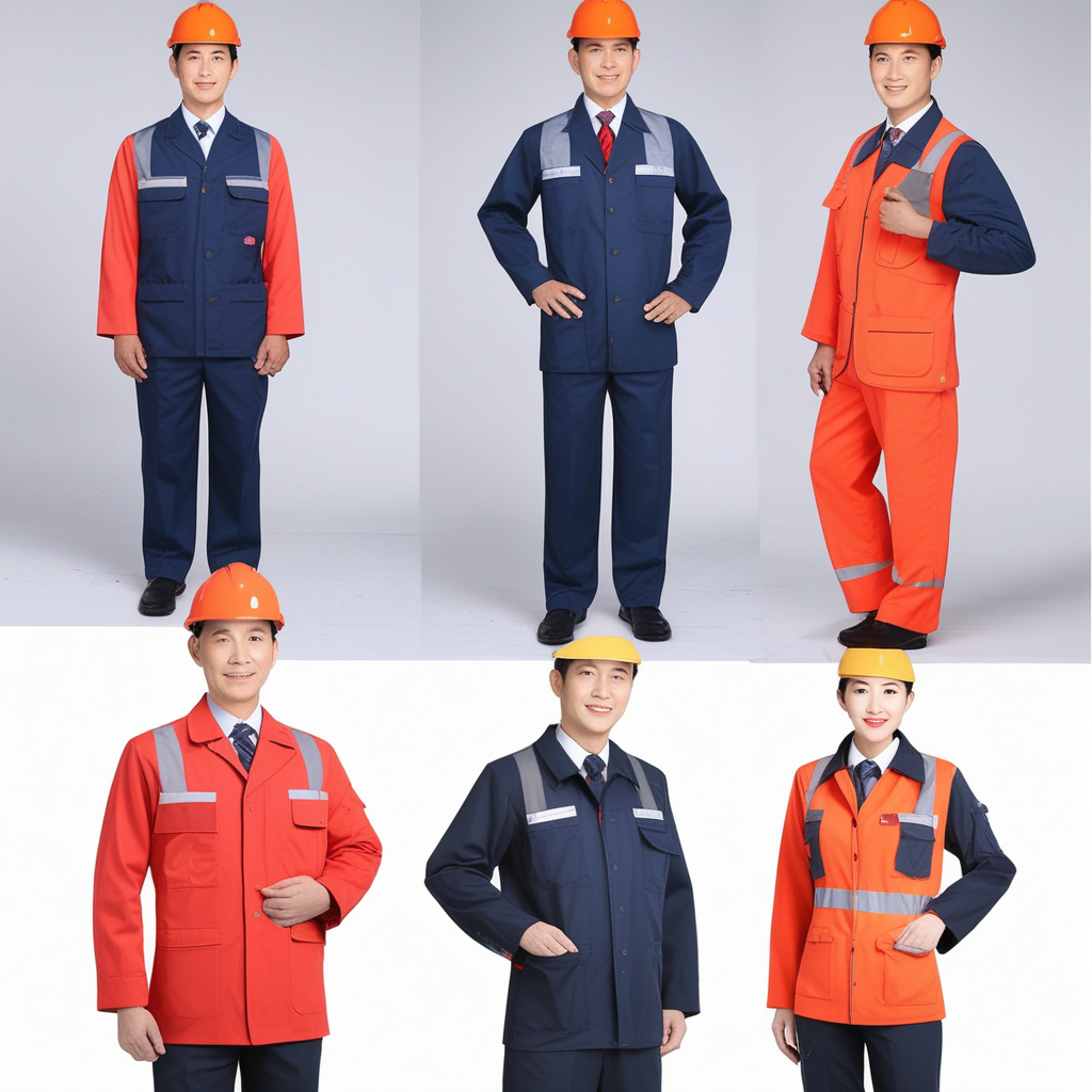 Quality assurance inspection of finished custom uniforms, showing attention to detail and professional standards